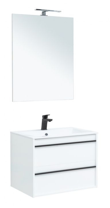 Мебель для ванной Aquanet Lino 70 белый матовый 00271953
