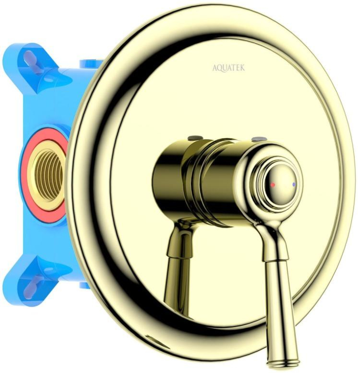 Смеситель для душа Aquatek Классик AQ1566PG