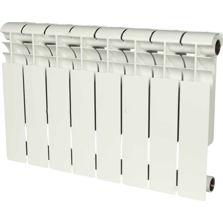 ROMMER Profi BM 350 (BI350-80-80-130) 8 секций радиатор биметаллический (RAL9016)