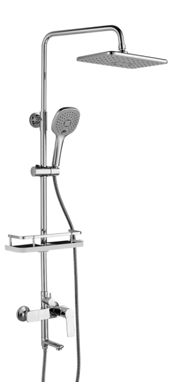 Душевая стойка Rossinka RS27 RS27-46 хром