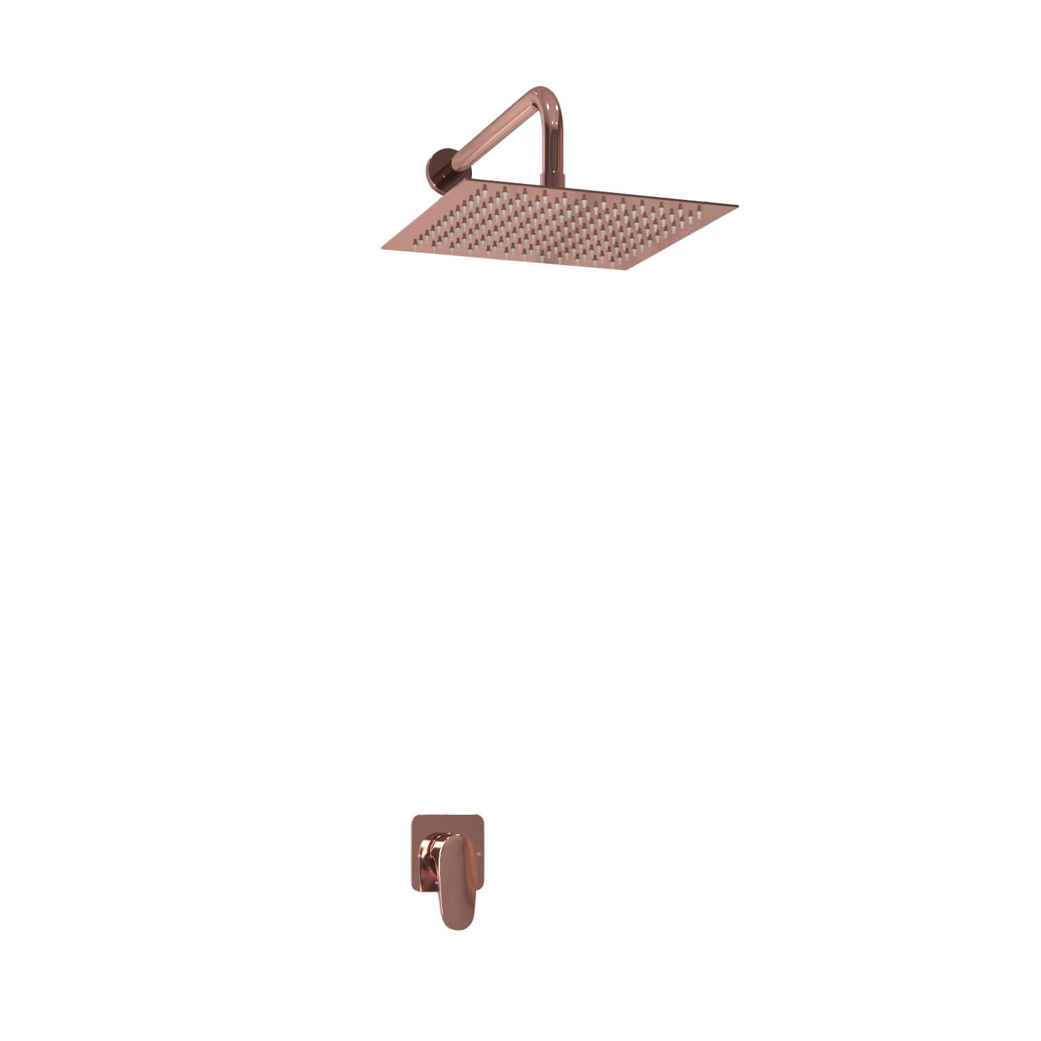 A7751.338.329 Встраиваемый комплект для душа с верхней душевой насадкой