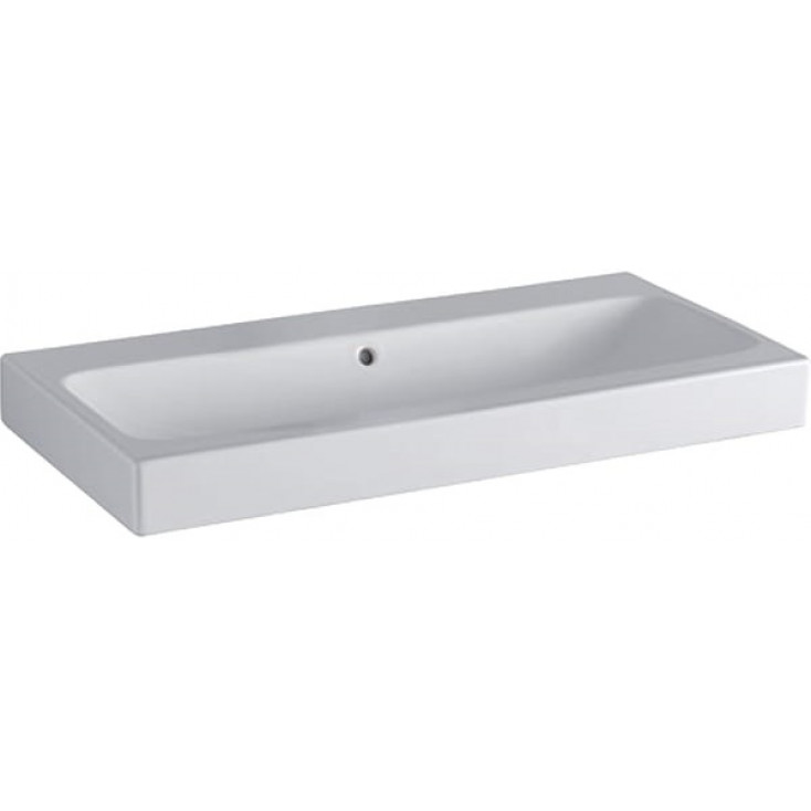 Раковина подвесная Geberit (Keramag) iCon 90 124093000 с переливом, без отверстия под смеситель, белая