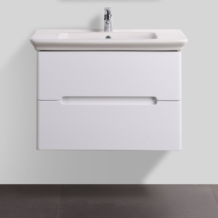 Тумба под раковину BelBagno Torino 80 bianco lucido (TORINO-800-2C-SO-BL)