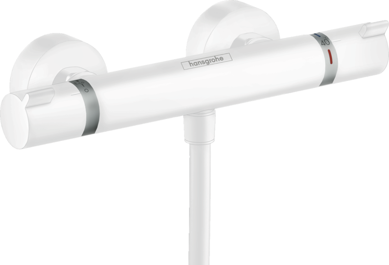 Смеситель-термостат для душа Hansgrohe Comfort Ecostat 13116700 белый