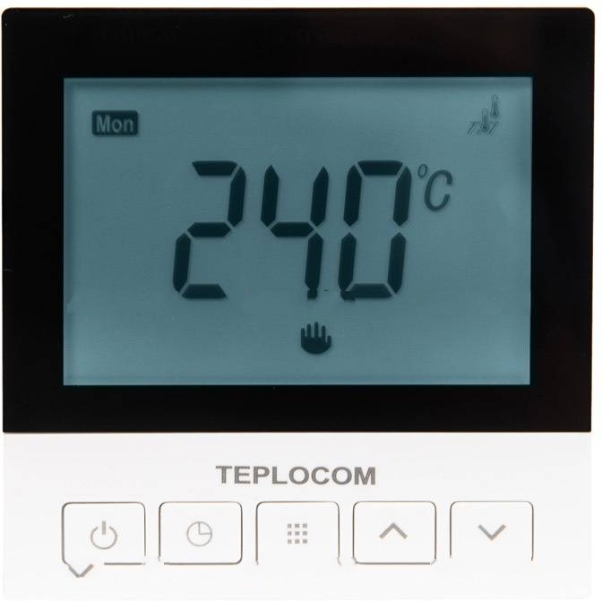 921 TEPLOCOM Термостат комнатный Teplocom TSF-Prog-220/16A