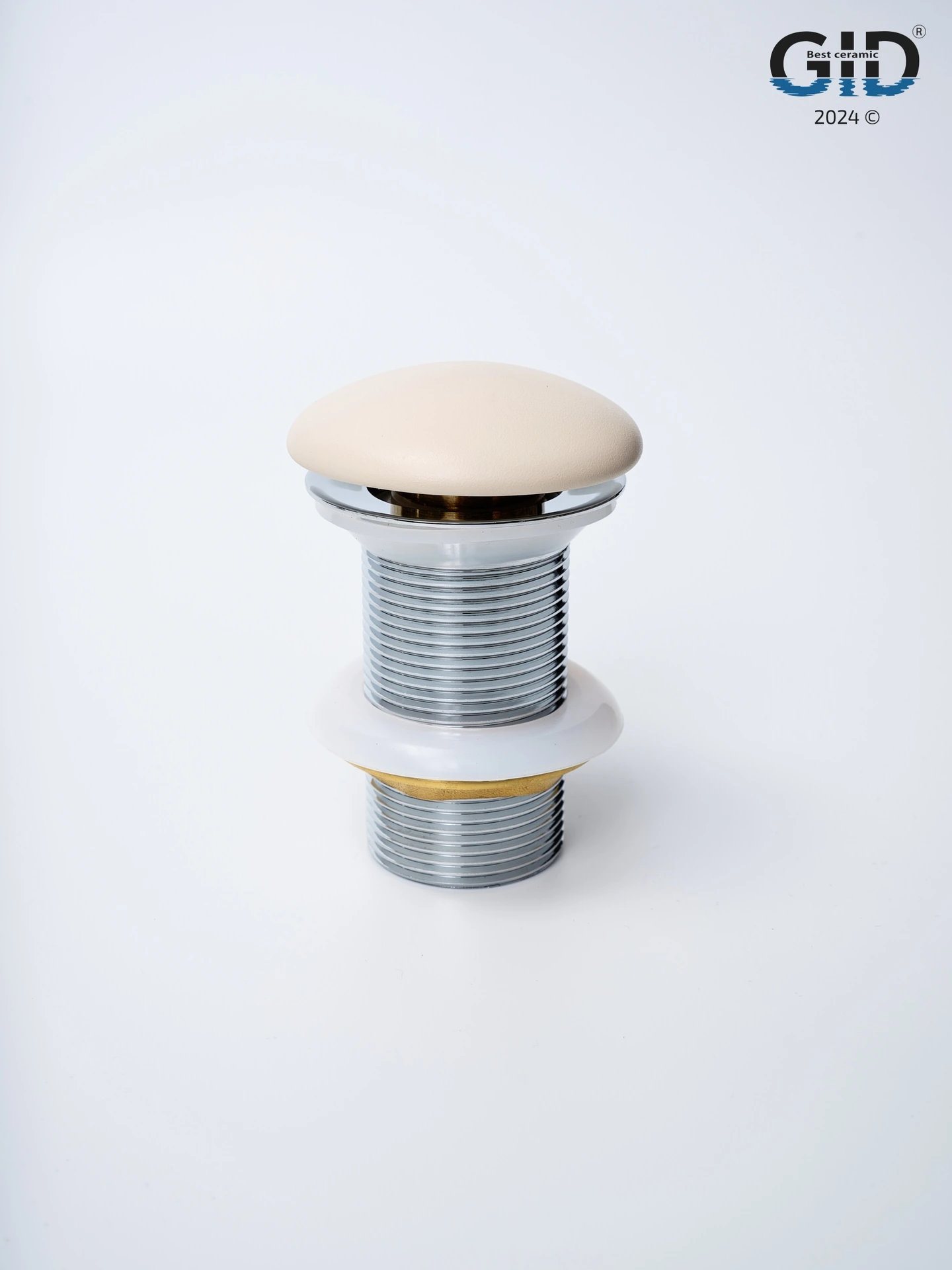 Донный клапан Gid без перелива Sr100 74405K светло-коричневый матовый 7x7x10