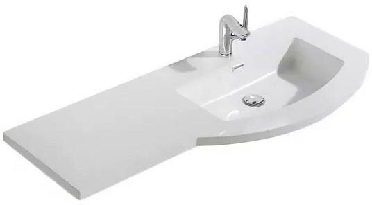 Раковина BelBagno Prospero 120 см PROSPERO-1200-LVB-RIGHT правая