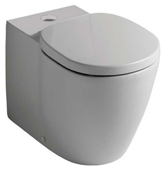 Напольный унитаз Ideal Standard Connect с микролифтом E119601+E129101