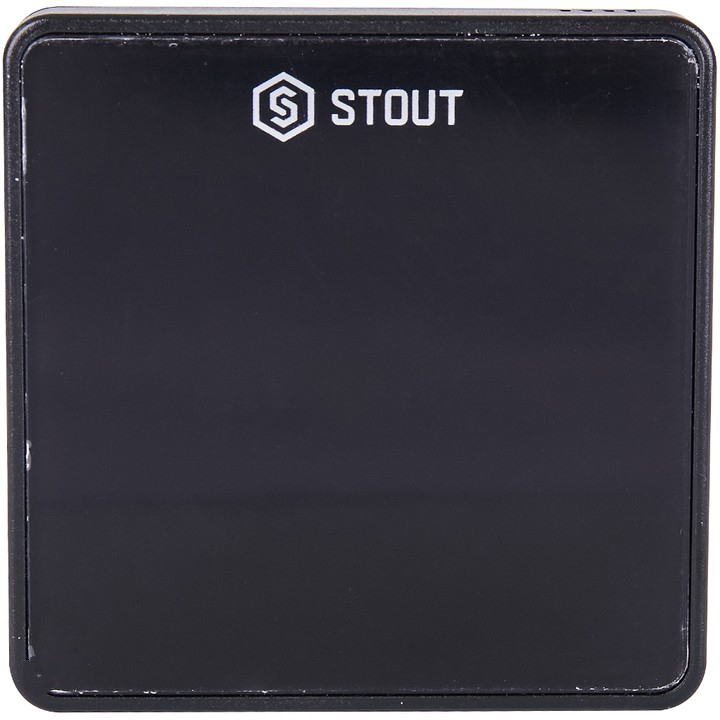 STOUT Беспроводной датчик температуры пола C-8f, черный (STE-0101-008008)