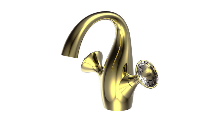 Смесители для раковины Bravat Swan F14287G-ENG