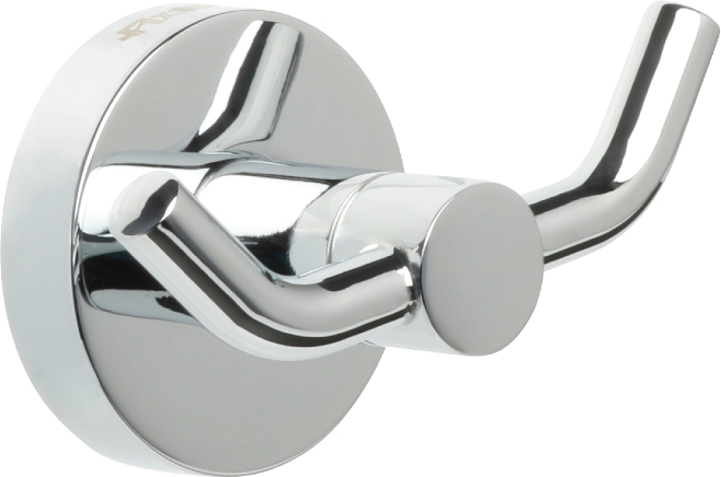 Крючок двойной хром Fixsen Comfort Chrome FX-85005A