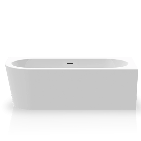 Акриловая ванна Knief Pure Right 0100-248(06S) 180x80x60 см, в левый угол, цвет белый глянцевый, слив-перелив Slot хром.