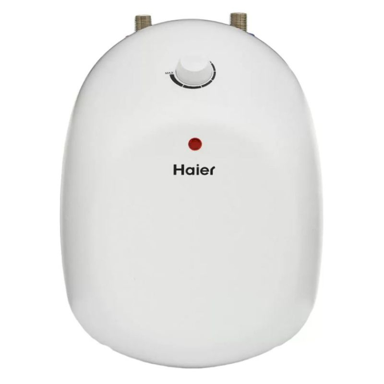 Водонагреватель электрический накопительный Haier Q2 эмалированный квадратный 8л под раковиной с механическим термостатом GA0G84E00RU