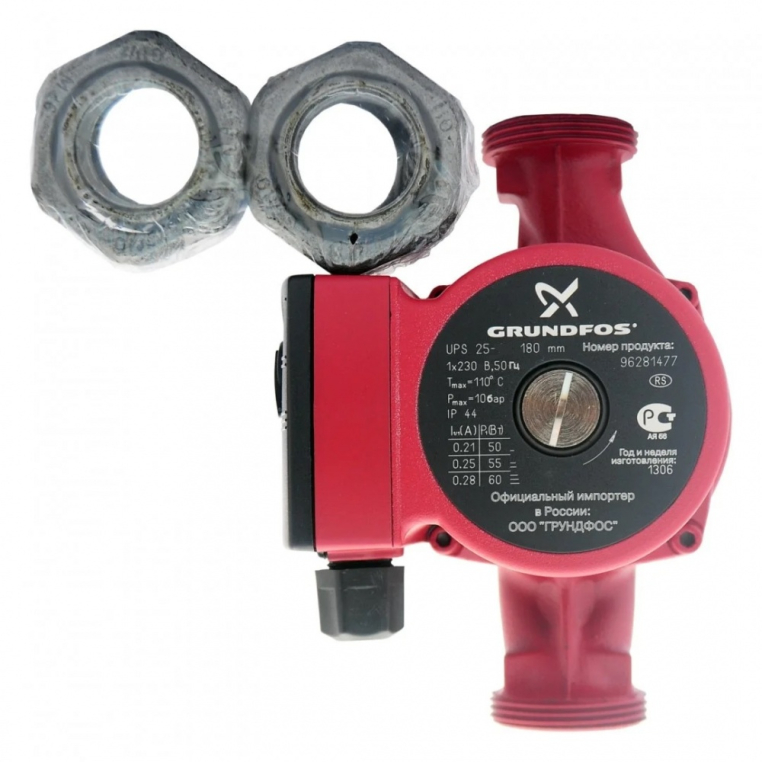 Циркуляционный насос Grundfos UPS 25-40 130 1х230 В