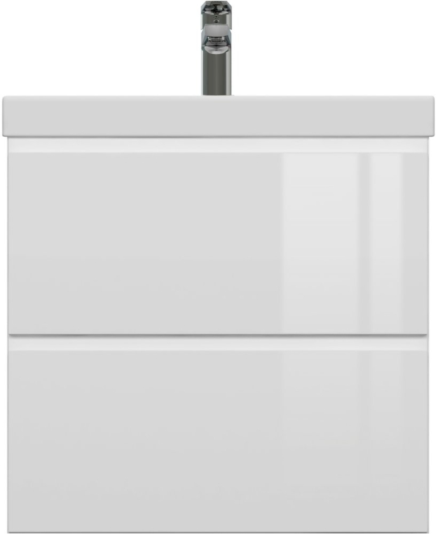 Тумба с раковиной Cersanit Moduo slim 60 (SB-SZ-MOD-MO60Sl/Wh+S-UM-MOD60SL/1)