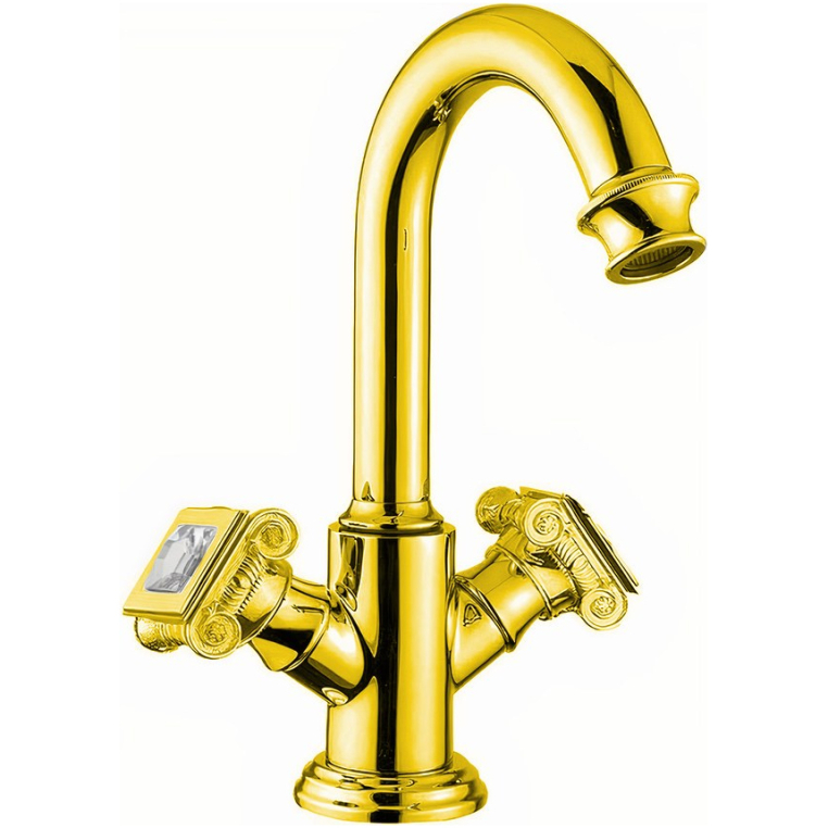 Смеситель для раковины Cezares Aphrodite APHRODITE-LS2-03/24-Sw золото