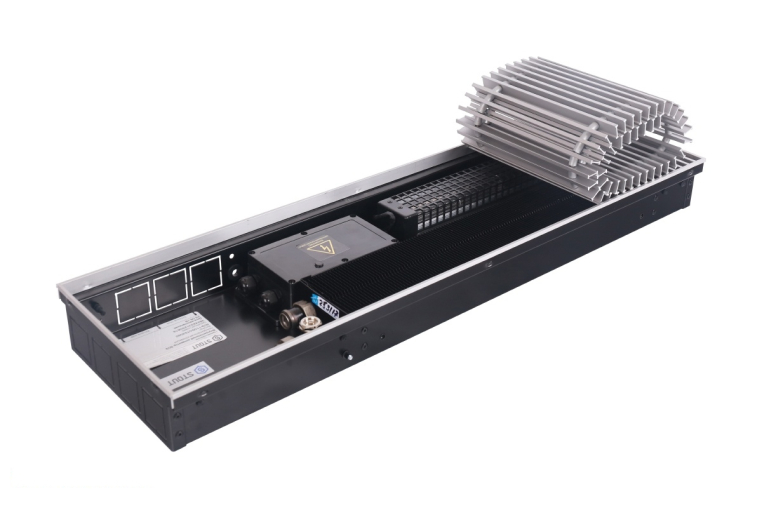 Внутрипольный конвектор Stout SCQ 75.380.2250 с принудительной конвекцией (SCQ-1100-0738225)