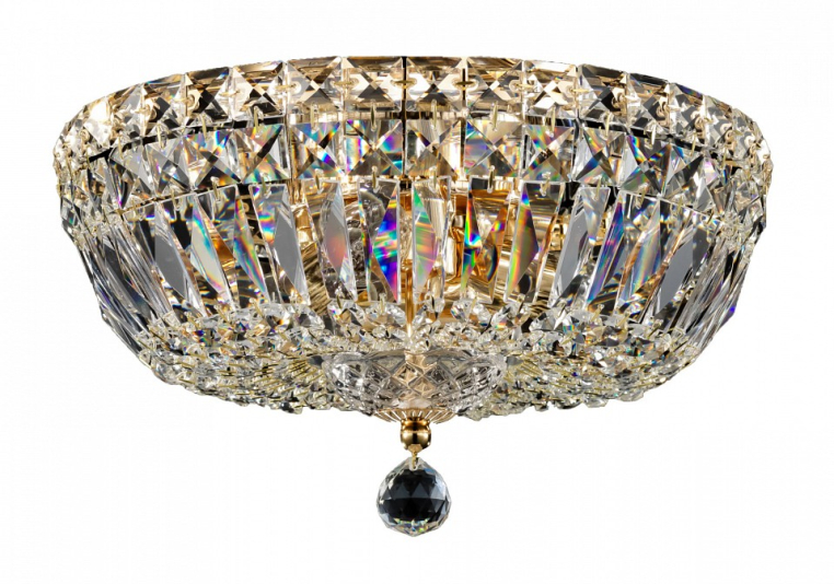 Потолочная люстра Maytoni Basfor DIA100-CL-03-G
