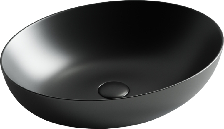 Раковина накладная на столешницу Ceramica Nova Element овальная CN6017MB