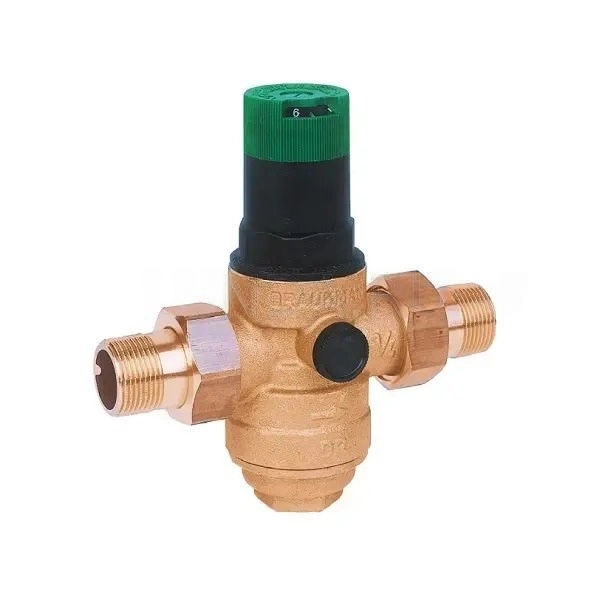 Клапан редукционный D06F для горячей воды, Honeywell Braukmann D06F-1"B