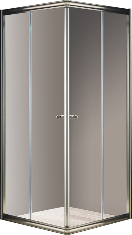 Душевой уголок Cezares Giubileo 90x90 GIUBILEO-A-2-90-SCORREVOLE-C-Br