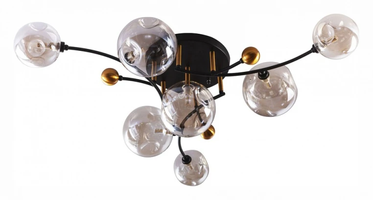 Потолочная люстра LED4U 6164 6164/3+3+1