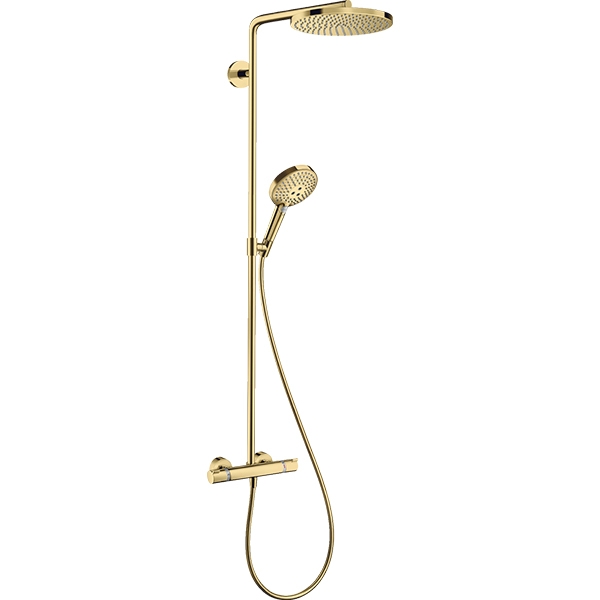 Душевая стойка Hansgrohe Raindance Select 27633990 золото