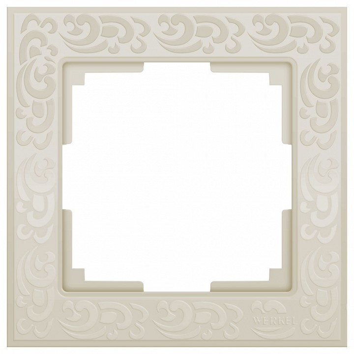 Рамка на 1 пост Werkel Flock WL05-Frame-01-ivory