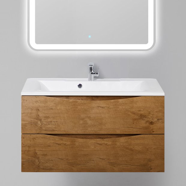 Тумба под раковину BelBagno Marino 100 rovere nature (MARINO-1000-2C-SO-RN-P)
