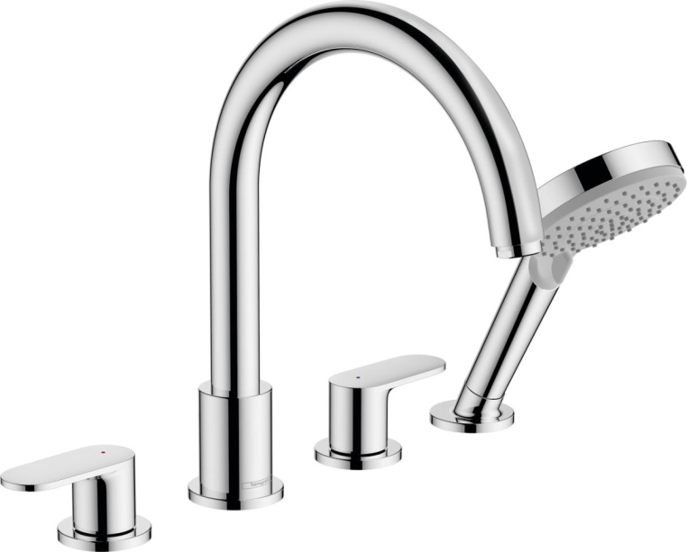 Смеситель на край ванны Hansgrohe Vernis Blend 71456000 хром