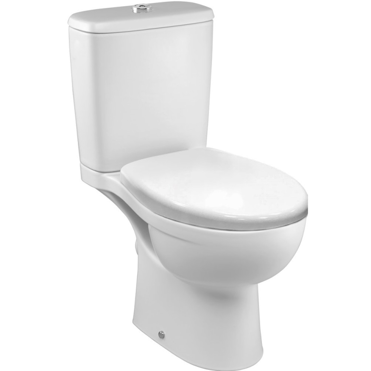 Напольный унитаз Jacob Delafon Patio с бачком, безободковый UJV102-00+ETB212-00