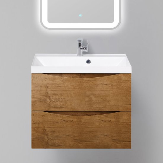 Тумба под раковину BelBagno Marino 70 rovere nature (MARINO-700-2C-SO-RN-P)