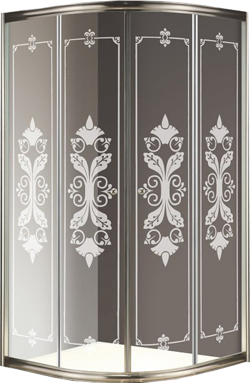 Душевой уголок Cezares Giubileo 100x100 GIUBILEO-R-2-100-SCORREVOLE-CP-St