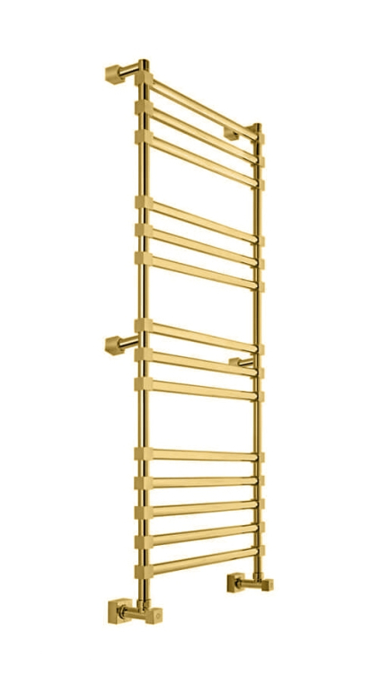 Полотенцесушитель водяной Margaroli Sole 51x135 464TQ4614GO золото
