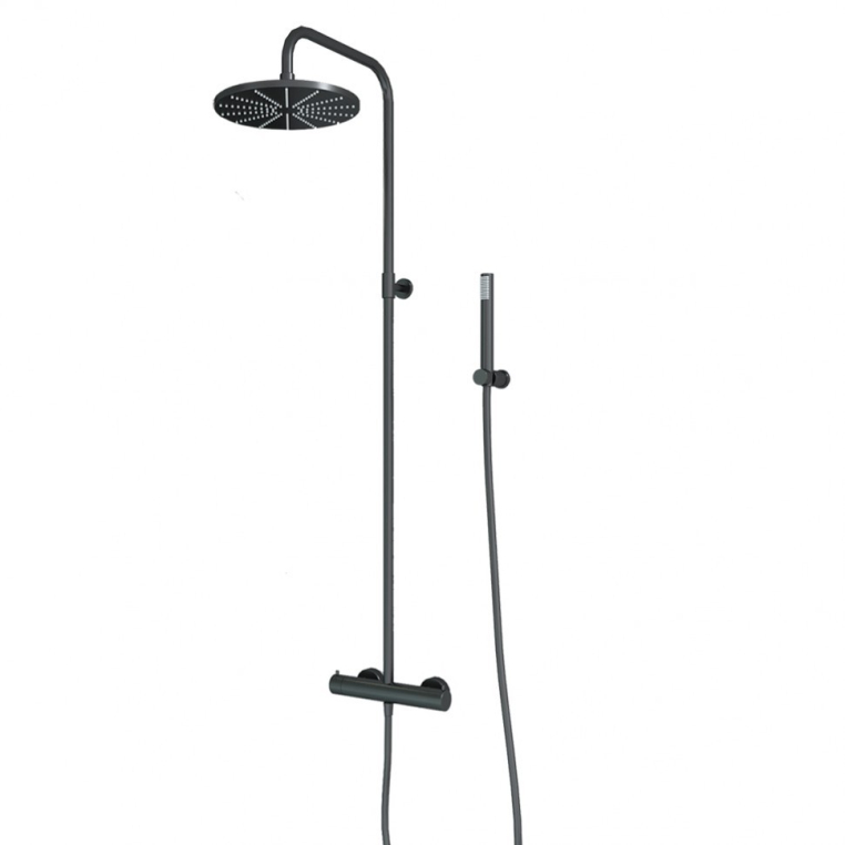 Душевая стойка Paini Cox 78PZ689THTT черный