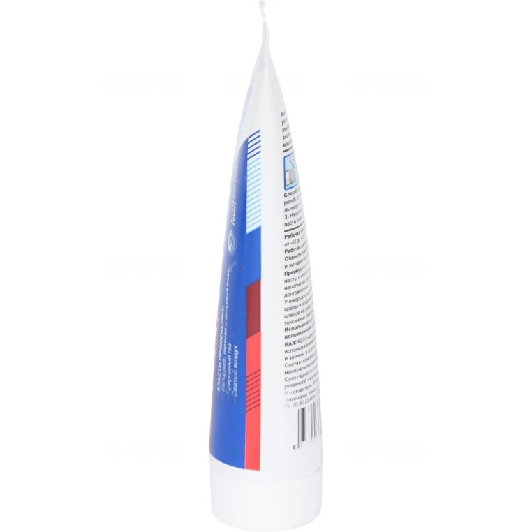 61005 СантехМастерГель AquaflaxNano, набор паста 80г тюбик + 20г лён
