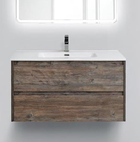 Тумба под раковину BelBagno Kraft 90 см KRAFT-900-2C-SO-PP Pino Pasadena
