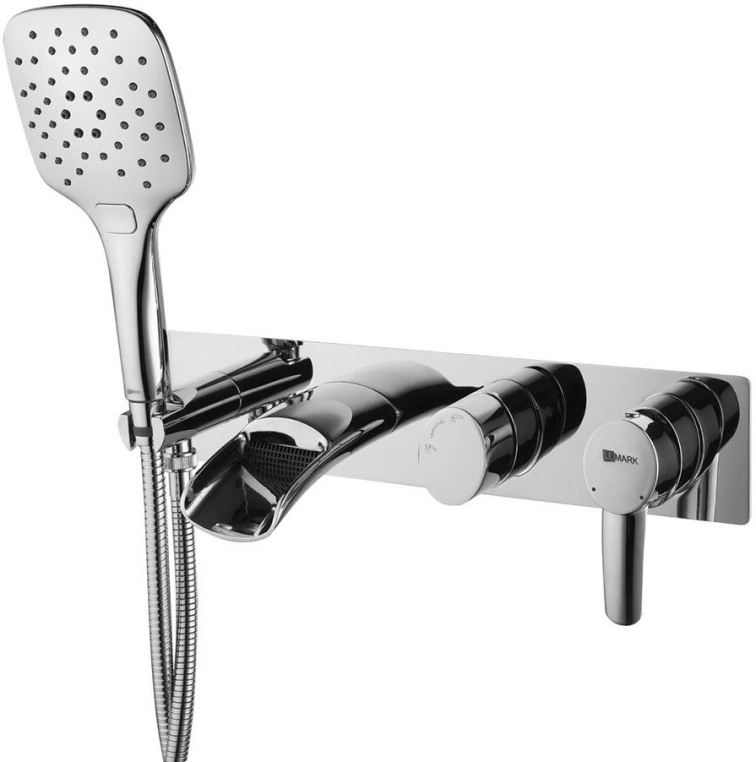 Смеситель LEMARK Atlantiss LM3224C для ванны и душа, встраиваемый