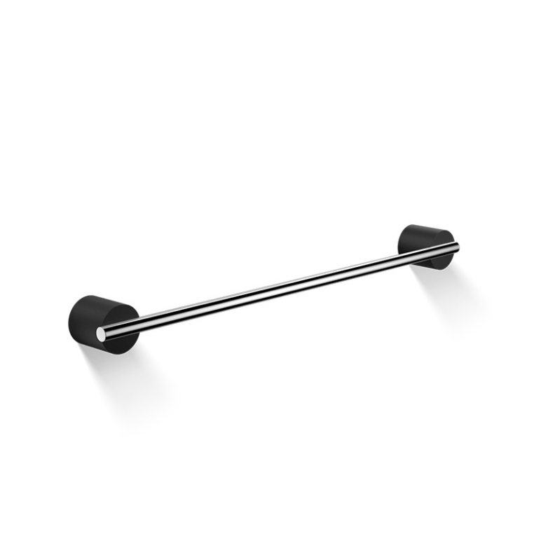 Decor Walther 0975164 - Stone HTE45 Полотенцедержатель черный матовый / хром