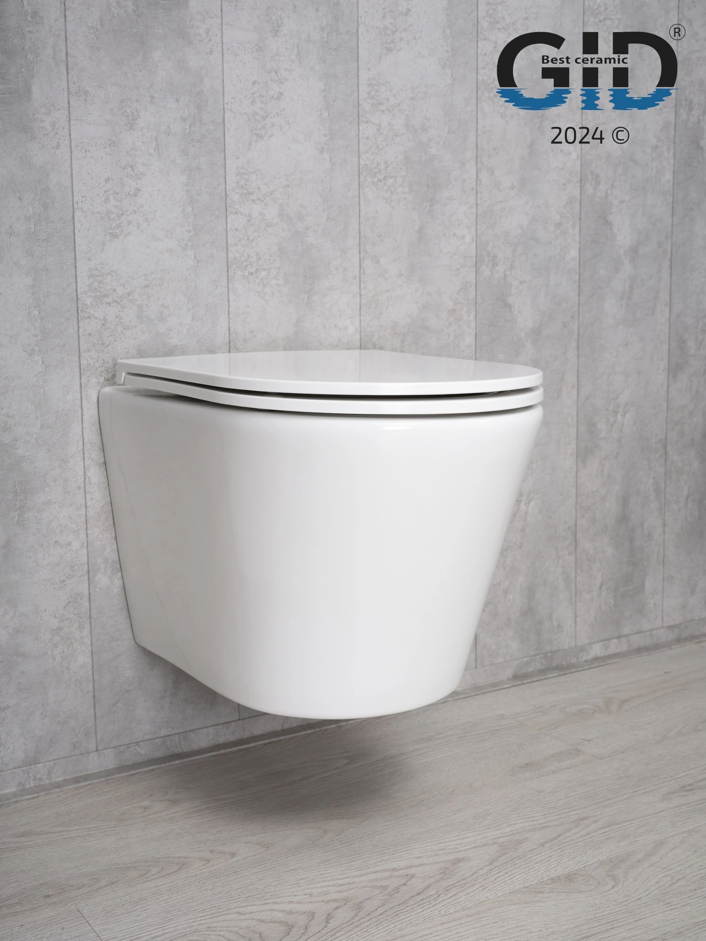 Унитаз подвесной Gid Tr2130 62235Y белый 50x36x35