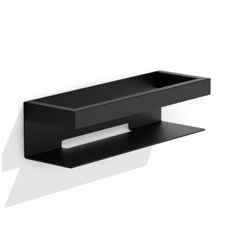 Душевая полка Decor Walther 0651560 - CONTRACT черный матовый