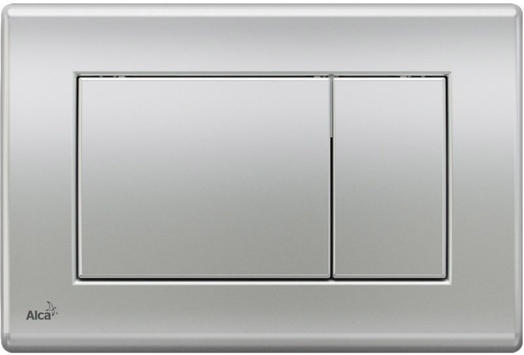 Кнопка смыва AlcaPlast Basic M272 хром - матовая
