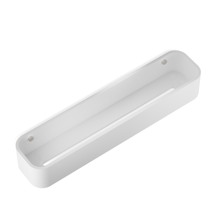 Душевая ёмкость Белый / Сталь матовая Decor Walther 0973955 - STONE DCT45