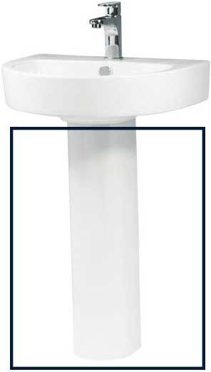 Пьедестал для раковины BelBagno Flay BB0102P