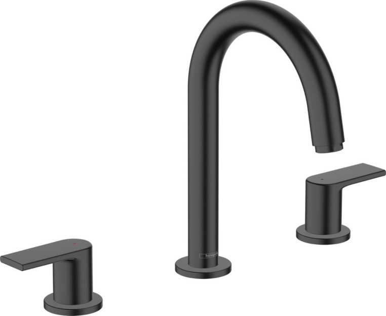 Смеситель для раковины Hansgrohe Vernis Shape 71563670, черный матовый