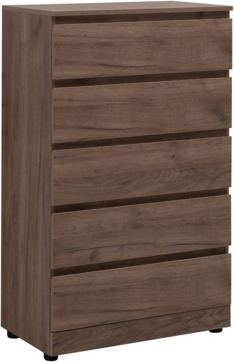 Комод Aquanet Сканди 700x400 Дуб крафт (5 ящиков) 00302552
