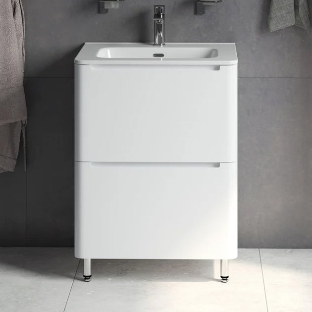Тумба с раковиной IDDIS Edifice 60 напольная (EDI60WFi95+0106000I28)