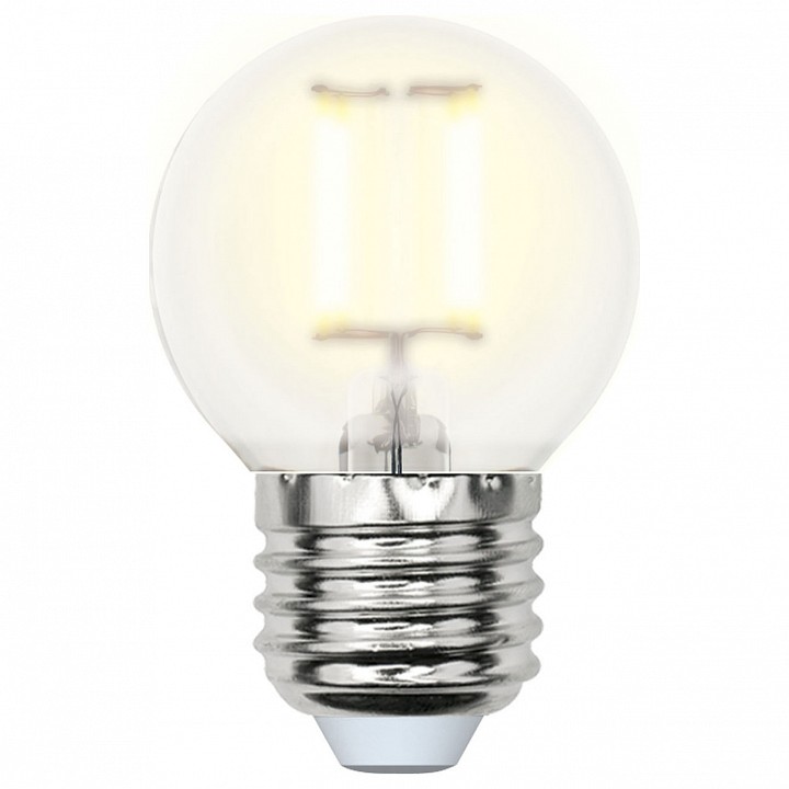 Лампа светодиодная Uniel E27 6Вт 3000K LED-G45-6W/WW/E27/FR/O