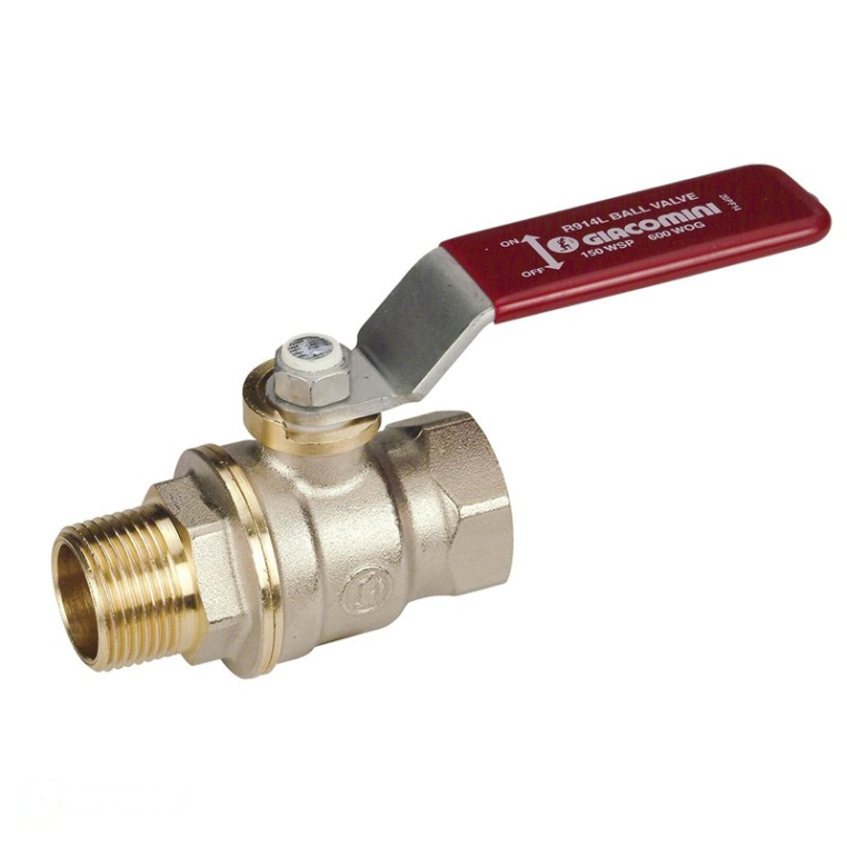 Кран шаровой Giacomini 1/2" НB (рычаг) серия DADO R914LX023 (R914LX023)