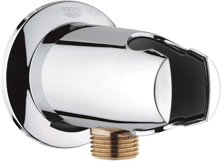 Шланговое подключение с держателем для душа Grohe Movario 28406000 хром